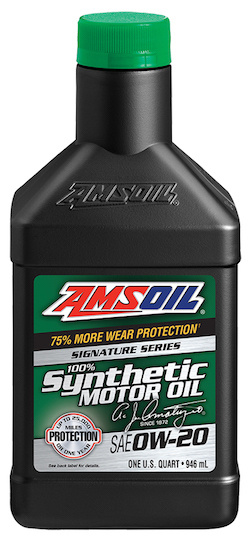 AMSOIL SAE 0W-20 Signature Series 100% Synthetic Motor Oil (ASM)